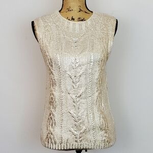 NWT Dear John Tatiana Sleeveless Sweater Sz M